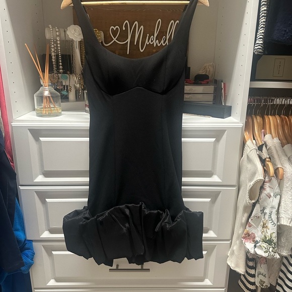 Essentially Flirty 3D Ruffle Hem Bodycon Mini Dress! - Picture 4 of 8